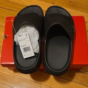 Reebok DMX Recovery Slide - Black Unisex Mens 9 Or Womens 10 New With Box